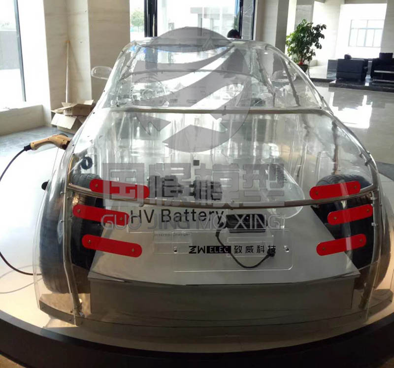 陵水透明车模型